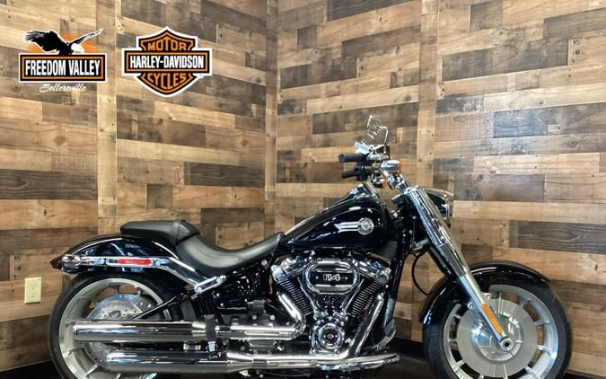 2024 Harley-Davidson Fat Boy 114 Vivid Black FLFBS