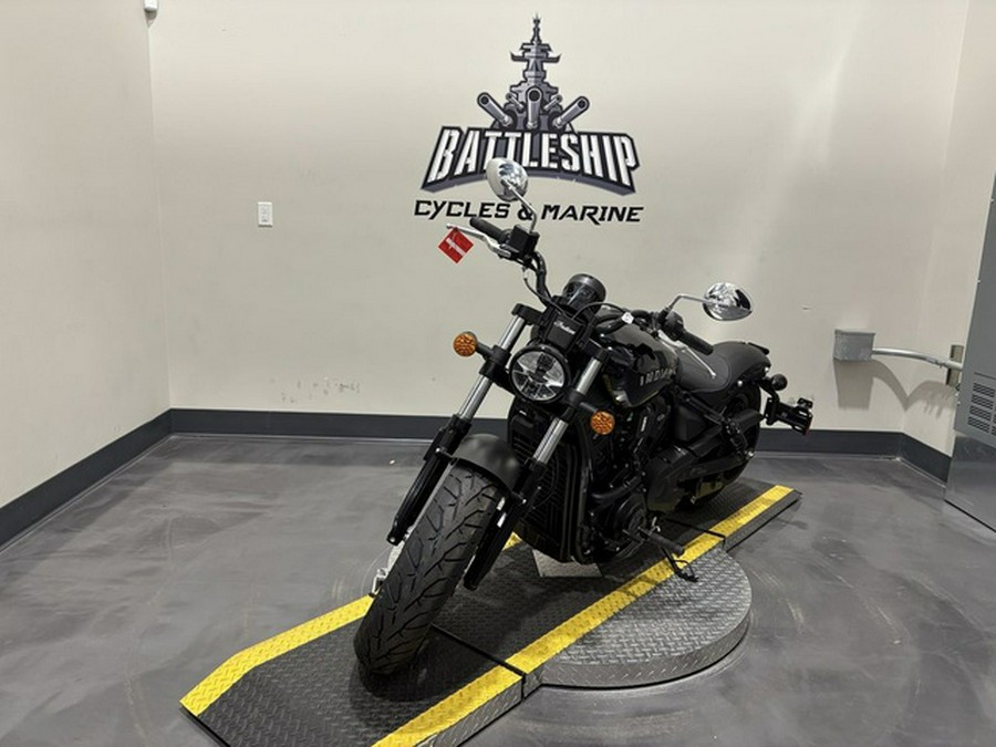 2025 Indian Scout Sixty Bobber Black Metallic