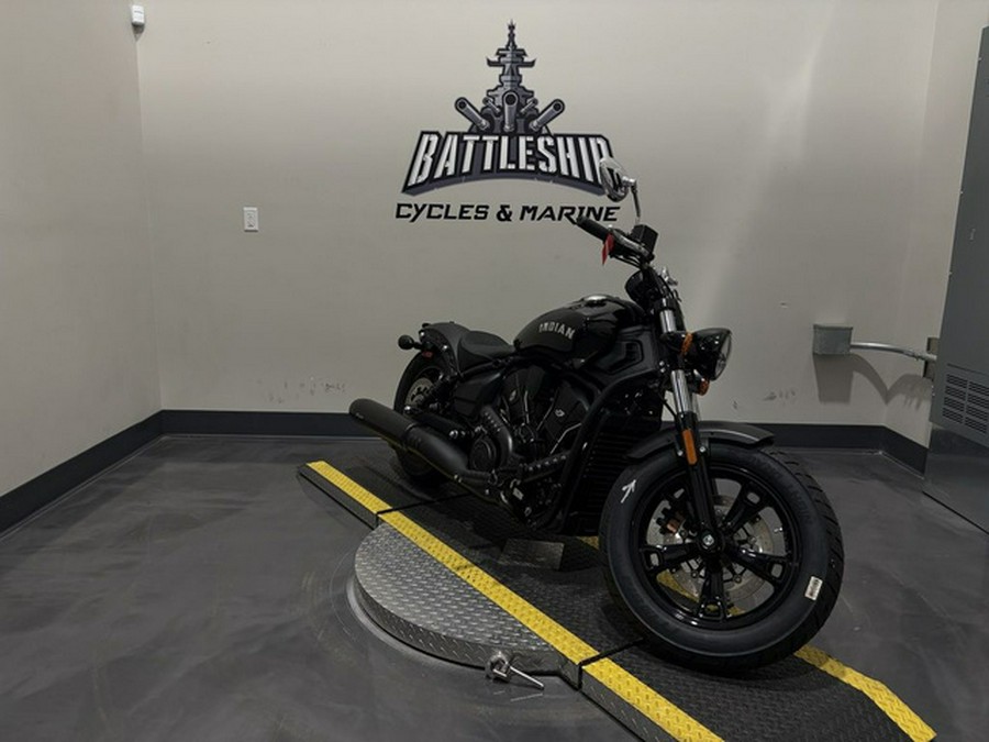 2025 Indian Scout Sixty Bobber Black Metallic