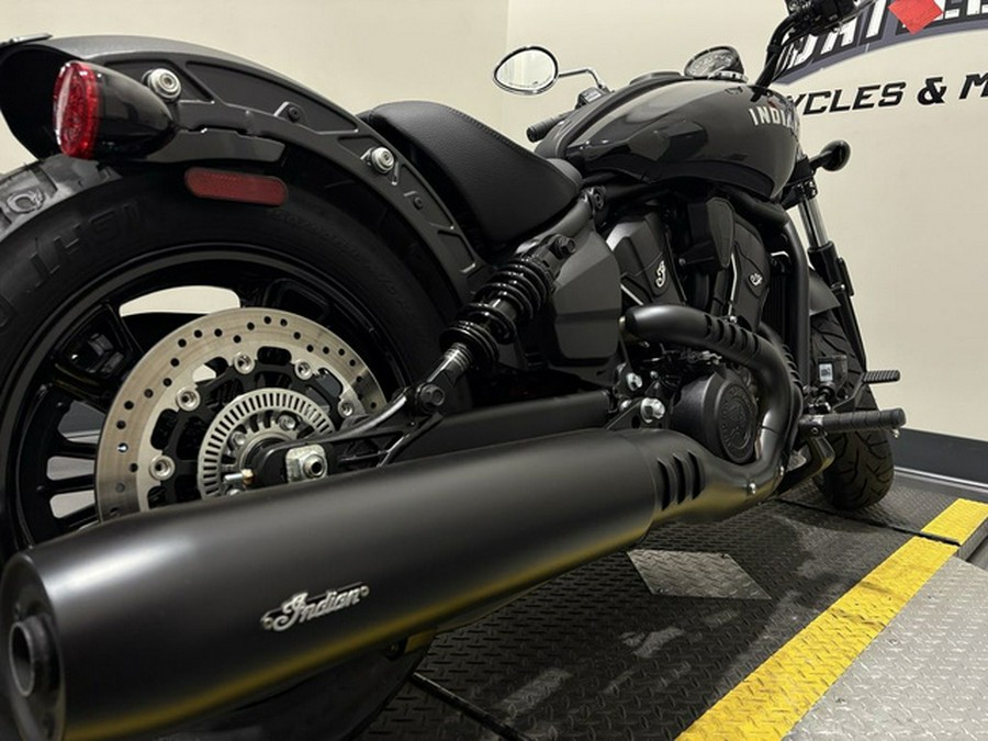 2025 Indian Scout Sixty Bobber Black Metallic