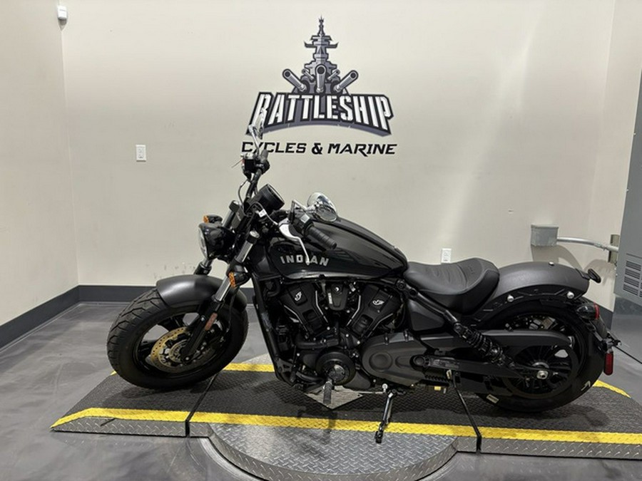 2025 Indian Scout Sixty Bobber Black Metallic