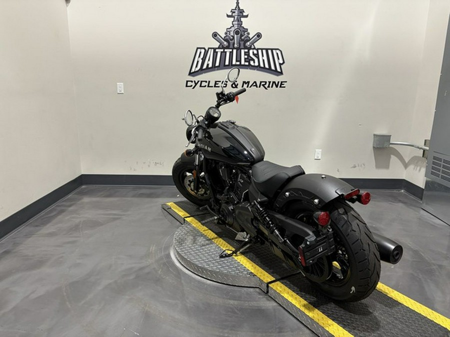 2025 Indian Scout Sixty Bobber Black Metallic