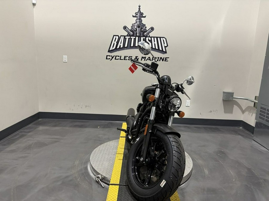 2025 Indian Scout Sixty Bobber Black Metallic
