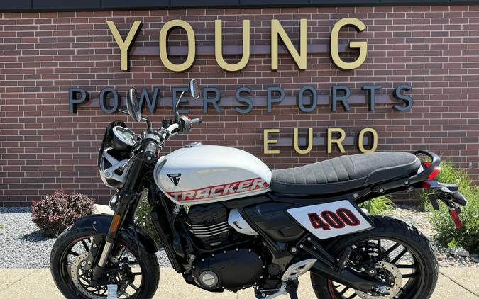 2026 Triumph Tracker 400 Aluminium Silver