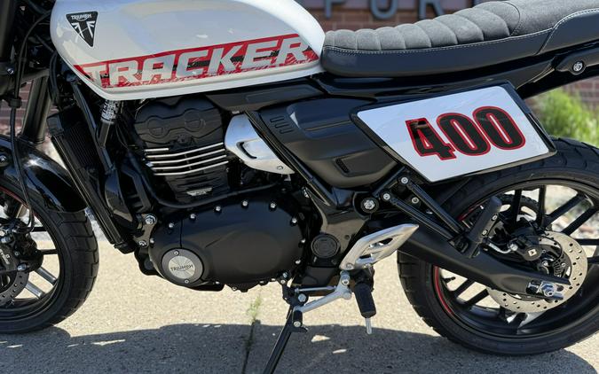2026 Triumph Tracker 400 Aluminium Silver