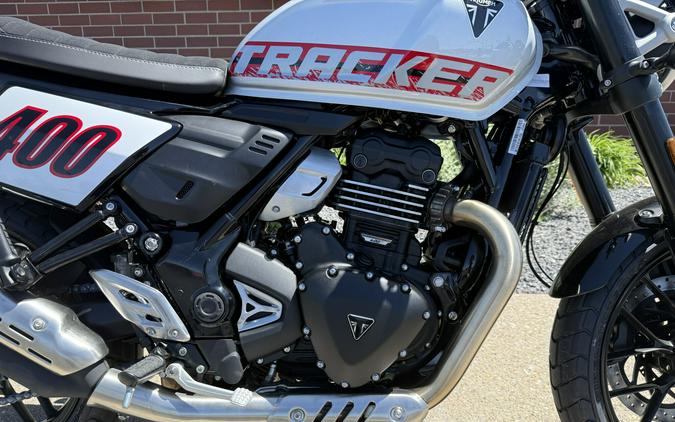 2026 Triumph Tracker 400 Aluminium Silver