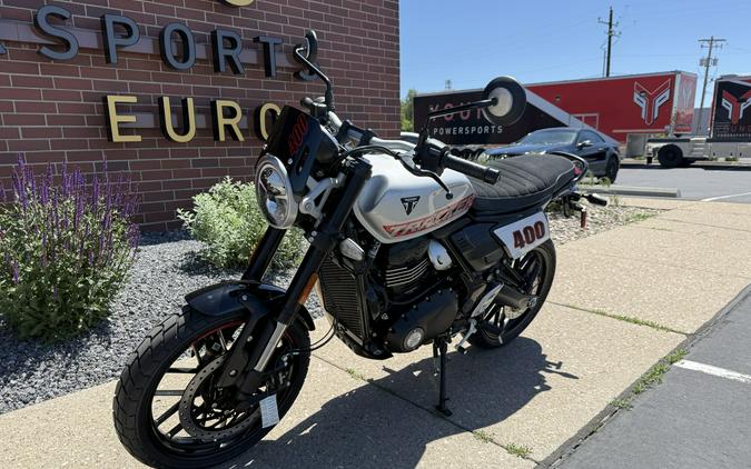 2026 Triumph Tracker 400 Aluminium Silver
