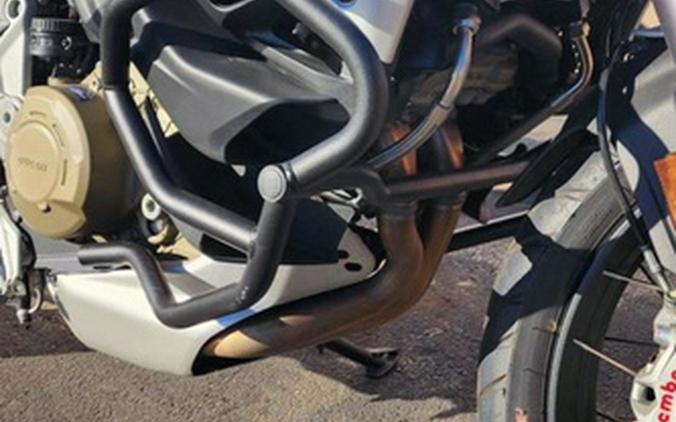 2023 Ducati Multistrada V4S Iceberg White - Spoked Wheels