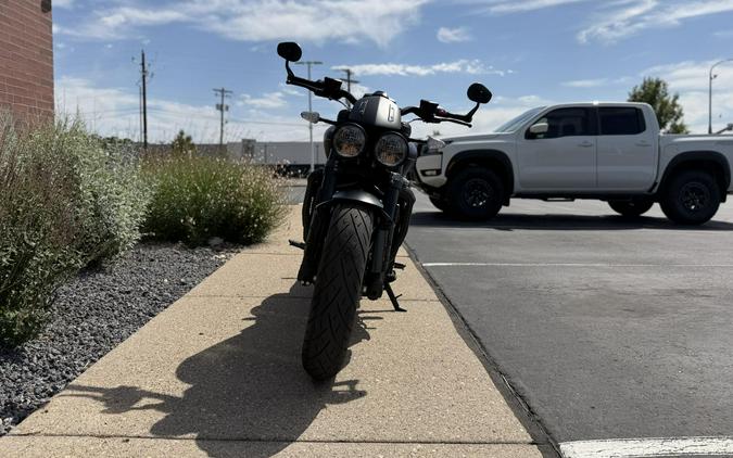 2025 Triumph Rocket 3 Storm R Satin Pacific Blue and Matt Sapphire Black