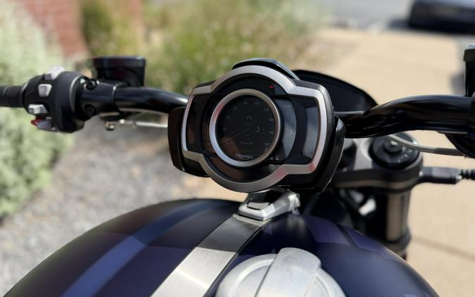 2025 Triumph Rocket 3 Storm R Satin Pacific Blue and Matt Sapphire Black