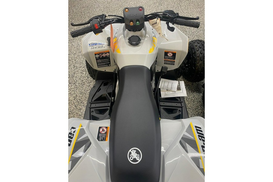 2024 Can-Am Renegade 70 EFI Gray & Yellow / Blue & Black