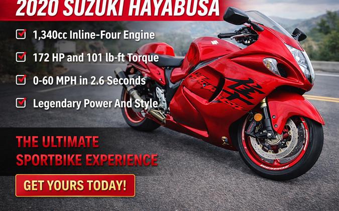 2020 SUZUKI GSX1300RA HAYABUSA - F100343