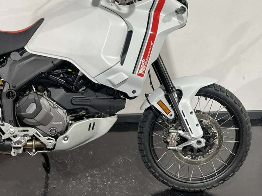 2023 Ducati DesertX Star White Silk