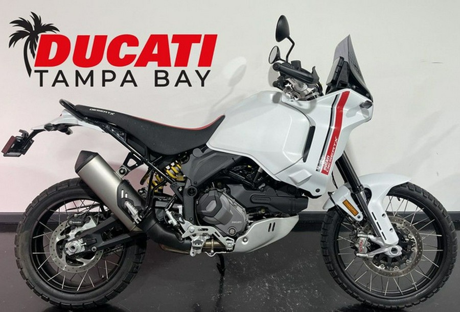 2023 Ducati DesertX Star White Silk