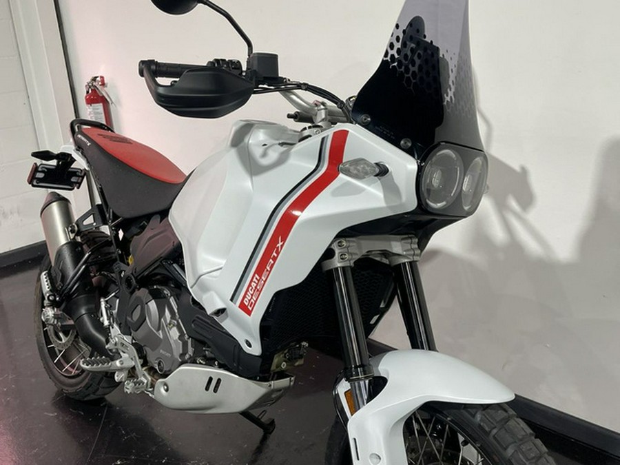 2023 Ducati DesertX Star White Silk