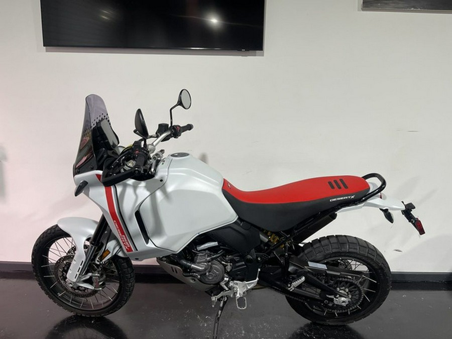 2023 Ducati DesertX Star White Silk