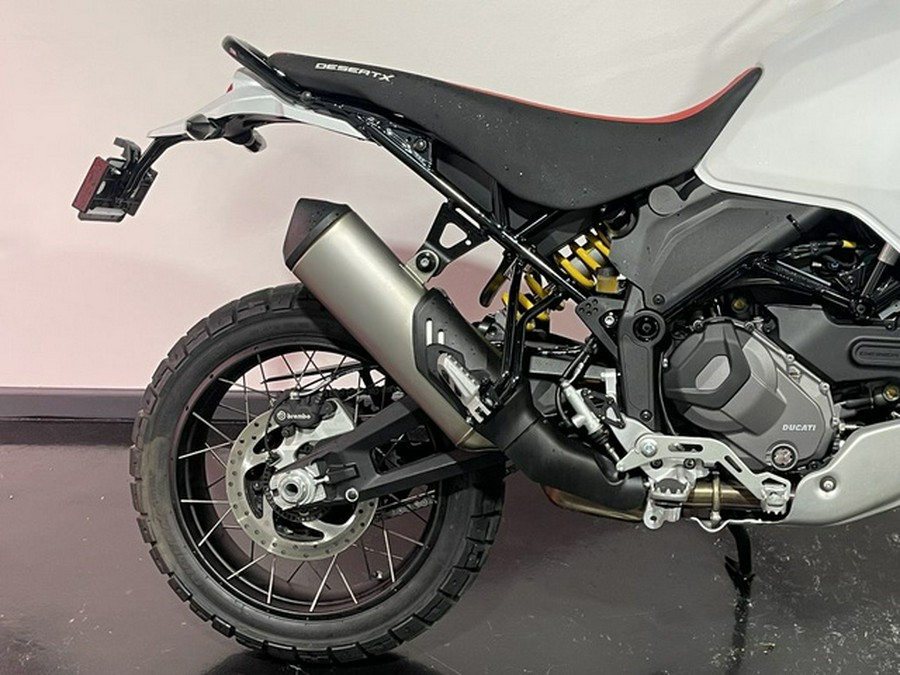 2023 Ducati DesertX Star White Silk