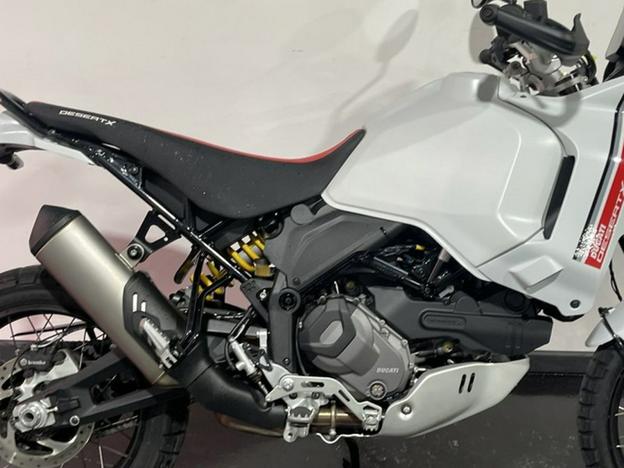 2023 Ducati DesertX Star White Silk