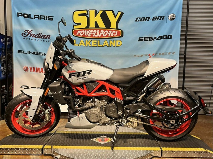 2024 Indian FTR Sport Storm Gray/Red