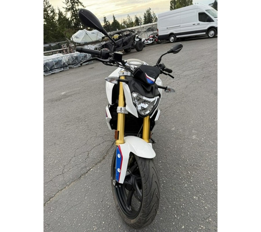 2018 BMW G 310 R Pearl White Metallic