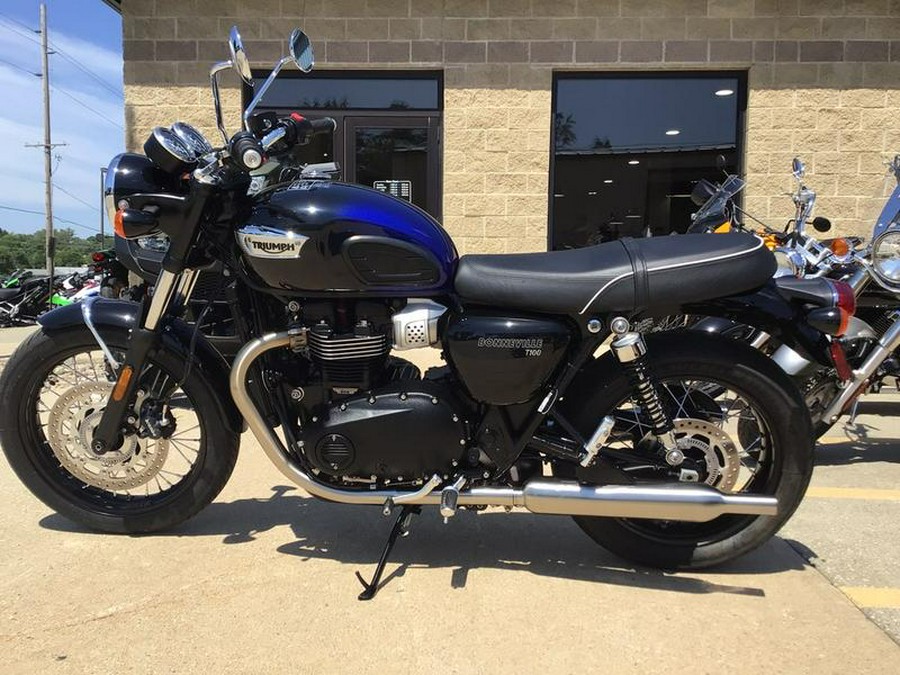 2024 Triumph Bonneville T100 Stealth Edition