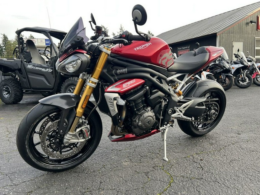 2024 Triumph Speed Triple 1200 RS Carnival Red