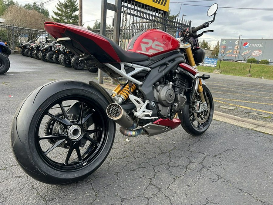2024 Triumph Speed Triple 1200 RS Carnival Red