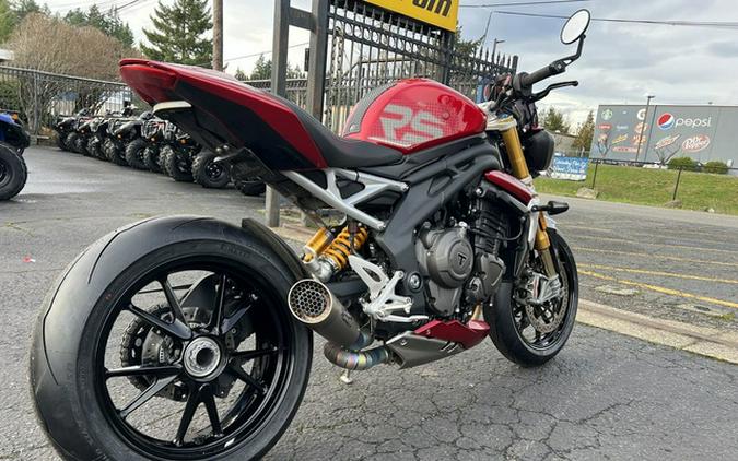 2024 Triumph Speed Triple 1200 RS Carnival Red