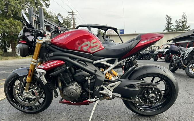 2024 Triumph Speed Triple 1200 RS Carnival Red
