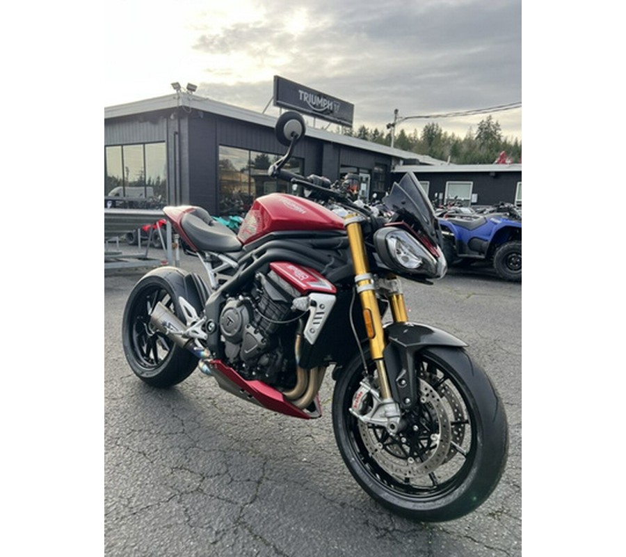 2024 Triumph Speed Triple 1200 RS Carnival Red