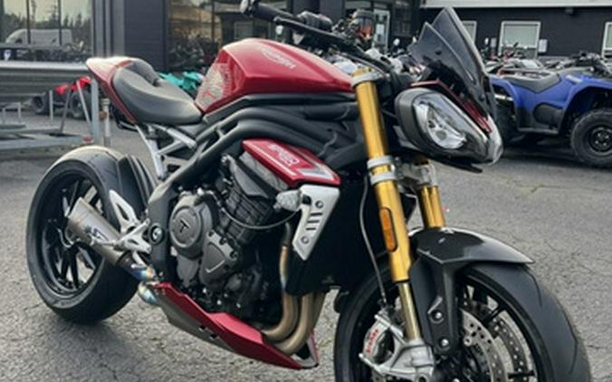 2024 Triumph Speed Triple 1200 RS Carnival Red