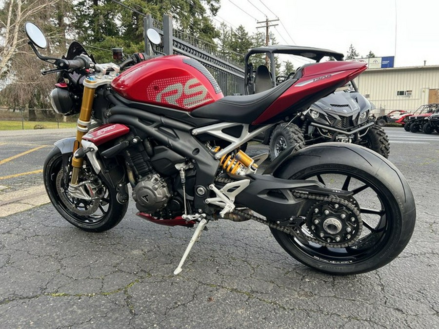 2024 Triumph Speed Triple 1200 RS Carnival Red