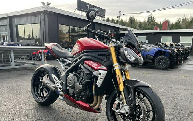 2024 Triumph Speed Triple 1200 RS Carnival Red
