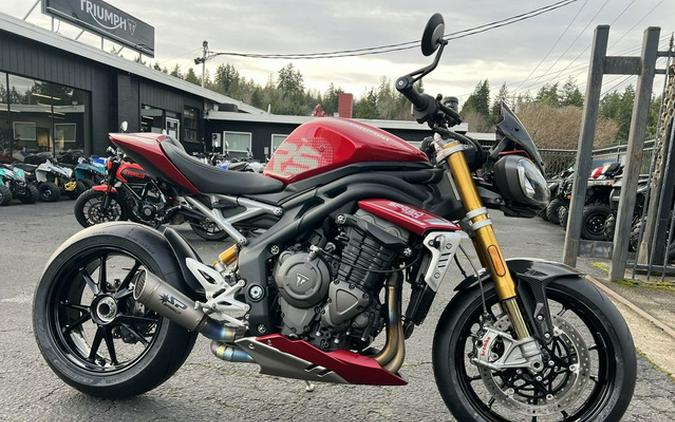 2024 Triumph Speed Triple 1200 RS Carnival Red