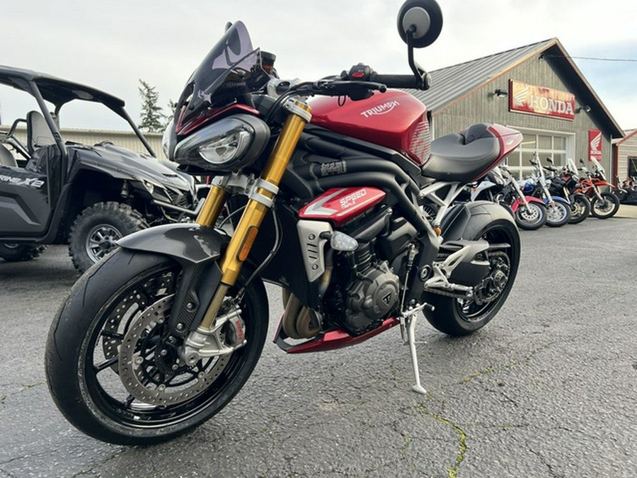 2024 Triumph Speed Triple 1200 RS Carnival Red