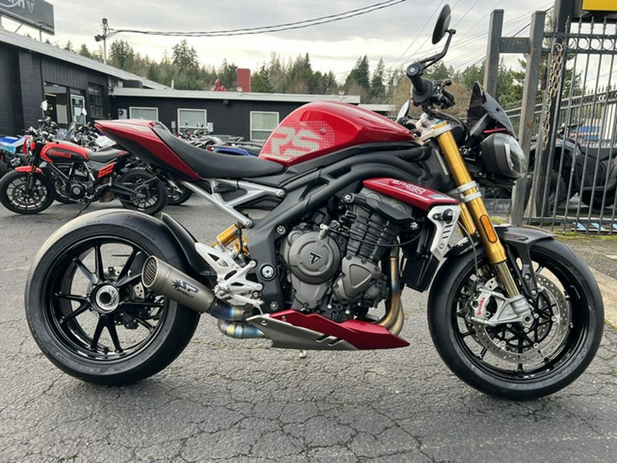 2024 Triumph Speed Triple 1200 RS Carnival Red