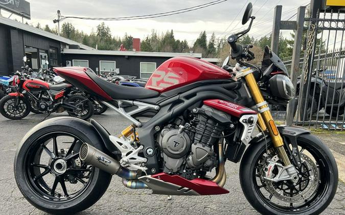 2024 Triumph Speed Triple 1200 RS Carnival Red