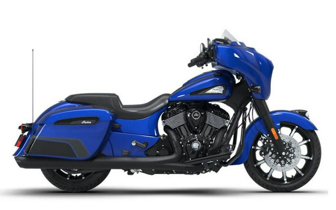 2026 Indian Chieftain Dark Horse W/Powerband Audio Deep Blue