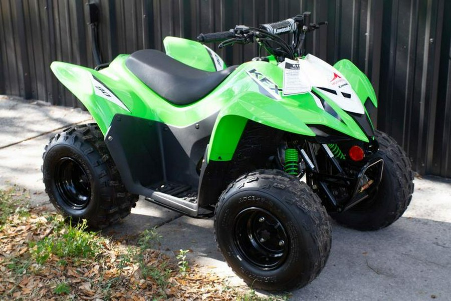 2023 Kawasaki KFX 90 - Lime Green