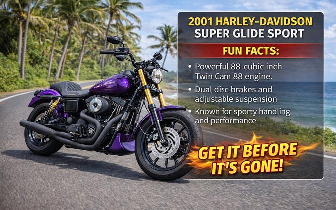 2001 HARLEY-DAVIDSON FXDX DYNA SUPER GLIDE SPORT - C319265