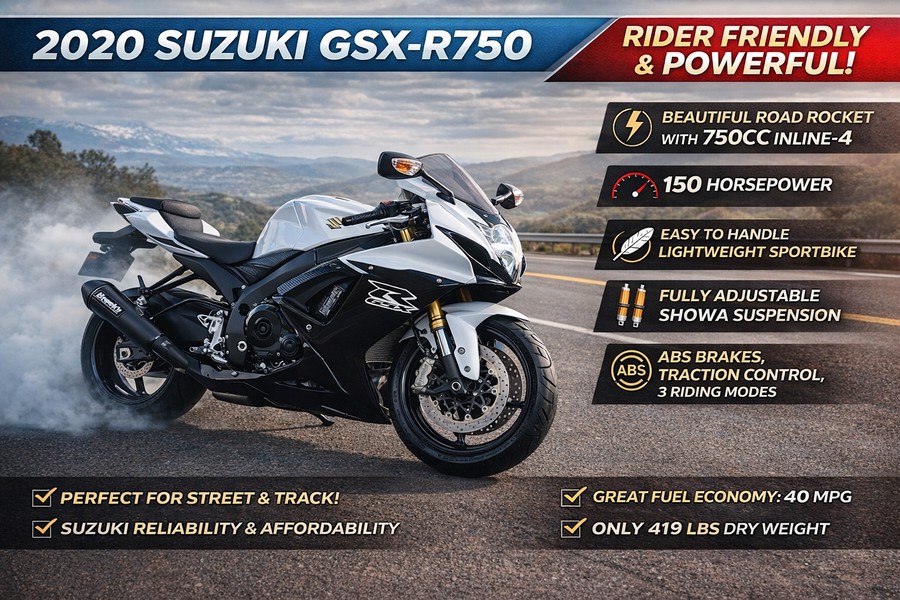 2020 SUZUKI GSX-R750L1 - F101023