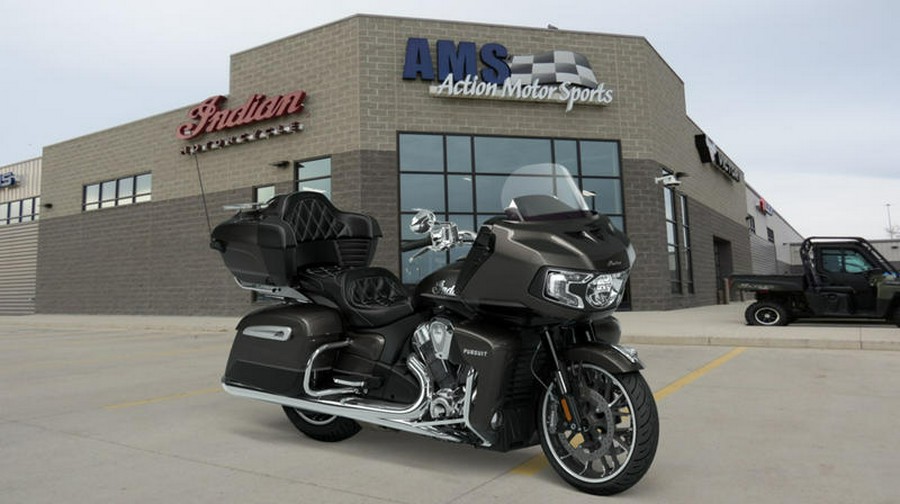 2024 Indian Motorcycle® Pursuit® Limited Titanium/Black Metallic