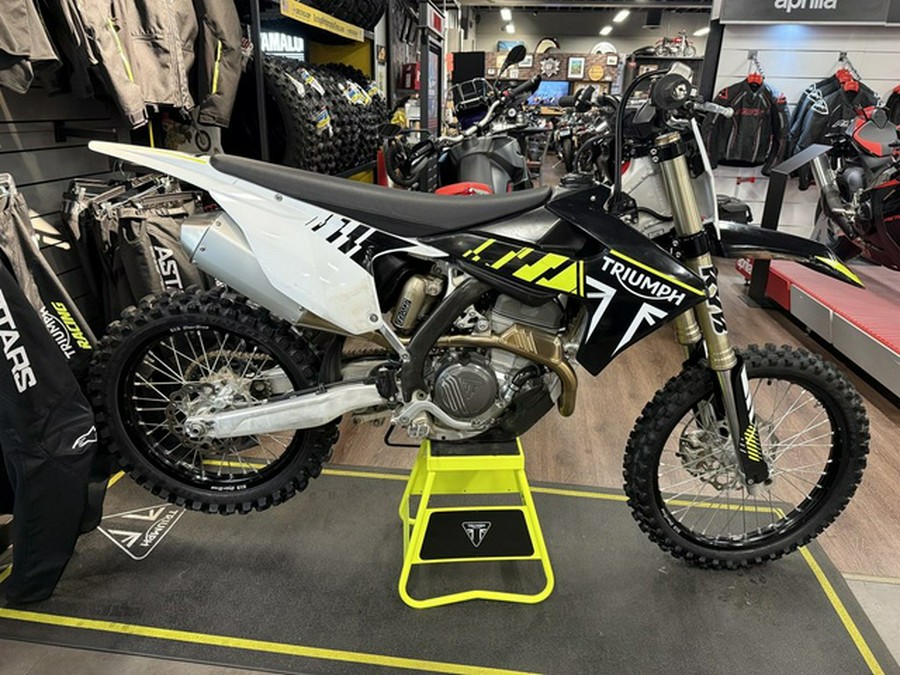 2024 Triumph TF 250-X RacingYellowBlackWhite