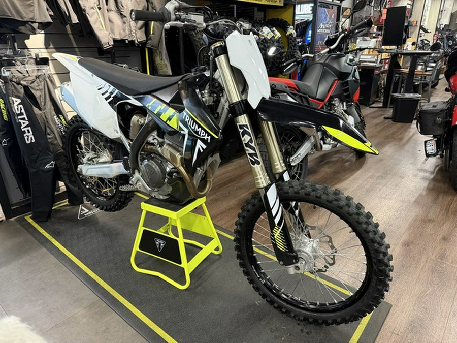 2024 Triumph TF 250-X RacingYellowBlackWhite