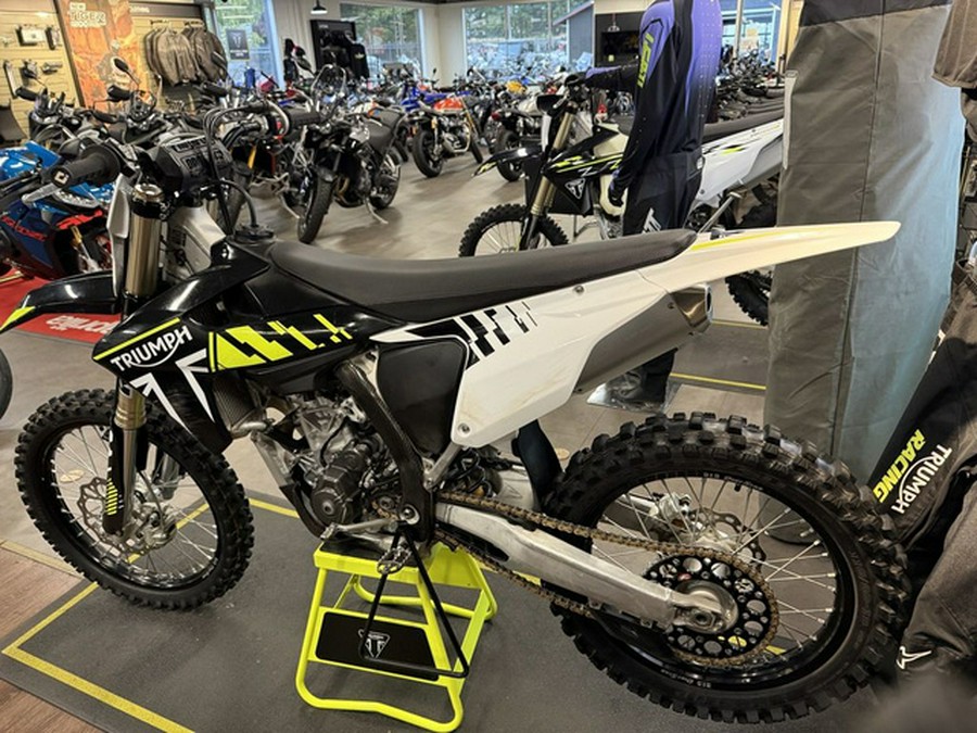 2024 Triumph TF 250-X RacingYellowBlackWhite