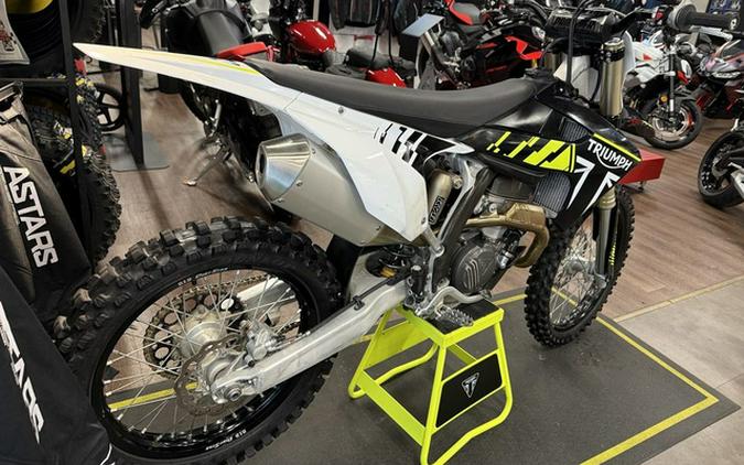 2024 Triumph TF 250-X RacingYellowBlackWhite