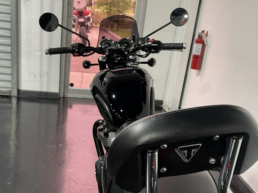 2019 Triumph Bonneville T100 Black Jet Black