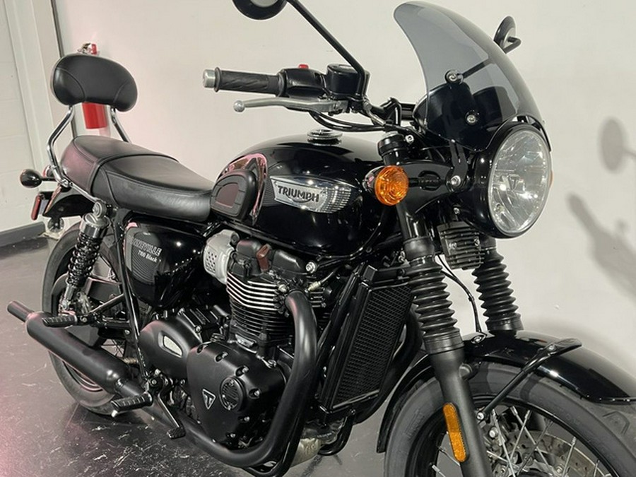 2019 Triumph Bonneville T100 Black Jet Black