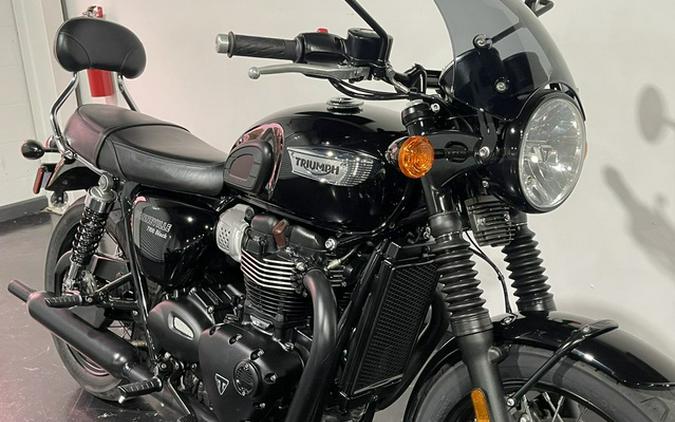 2019 Triumph Bonneville T100 Black Jet Black