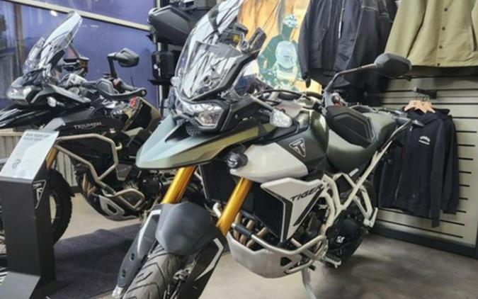 2025 Triumph Tiger 900 Rally Pro Matte Khaki Green / Matte Phan